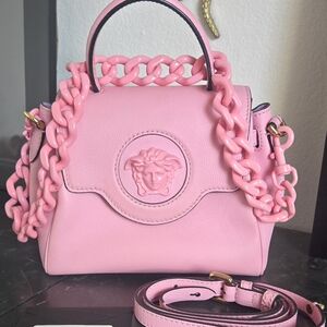 Versace Pink Crossbody Bag